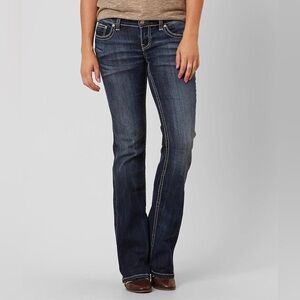 BKE Sabrina Dark Blue Women's Flare Jeans